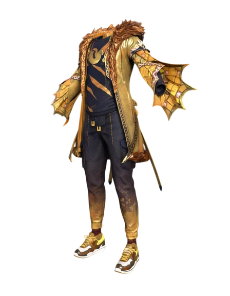 Golden Dragon Emperor Set